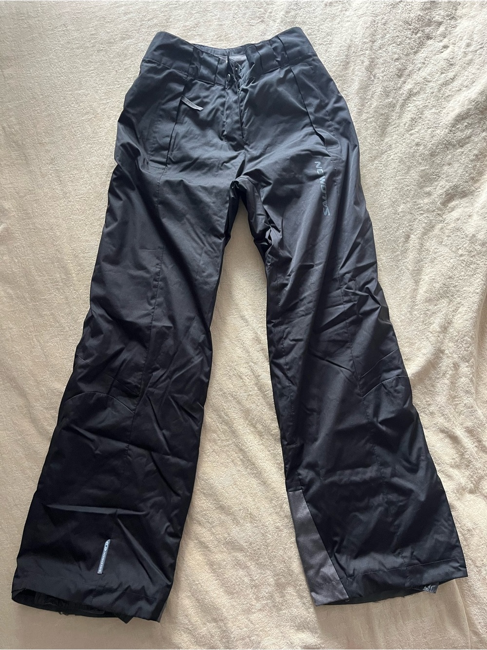 Salomon Black Snow/Ski Pants